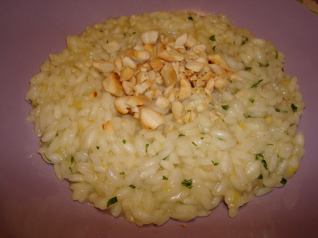 Risotto al limone e yogurt