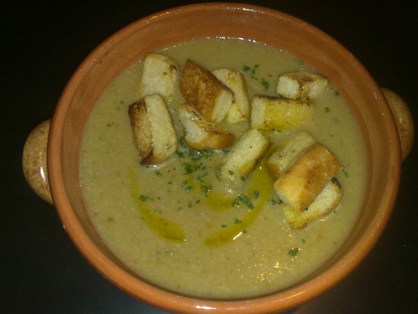 Zuppa casereccia di porcini