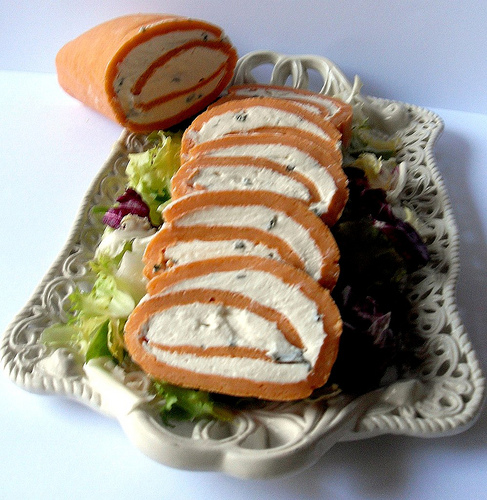 Rotolo salato con pan di spagna