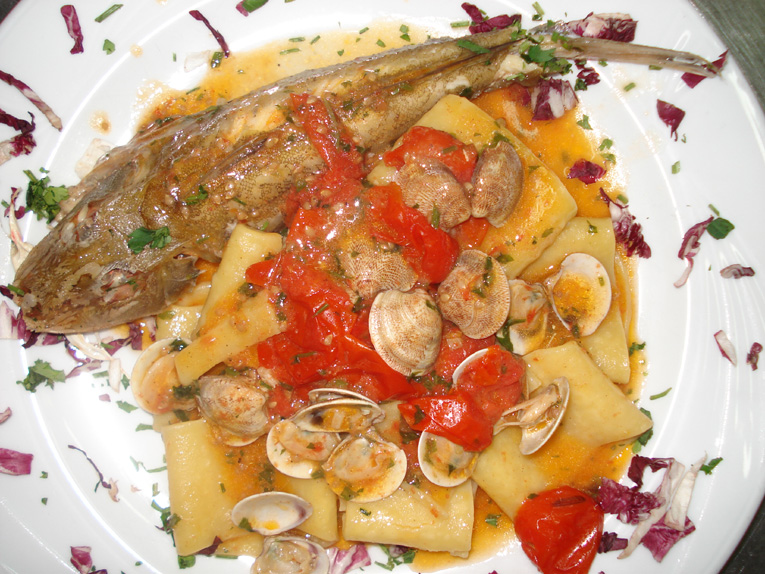 Paccheri al coccio