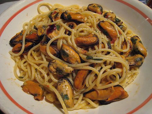 Pasta patate e cozze