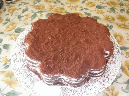 Torta golosa con pan di stelle