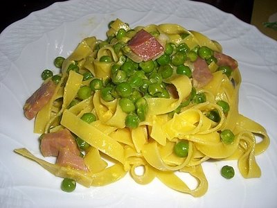 Fettuccine alla papalina