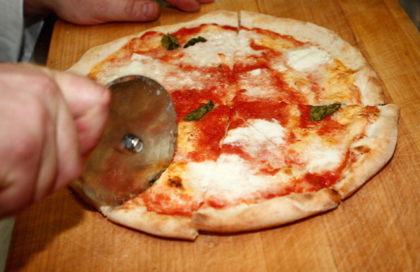 Pizza prosciutto crudo, rucola e parmigiano