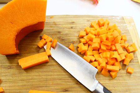 Tagliatelle con la zucca