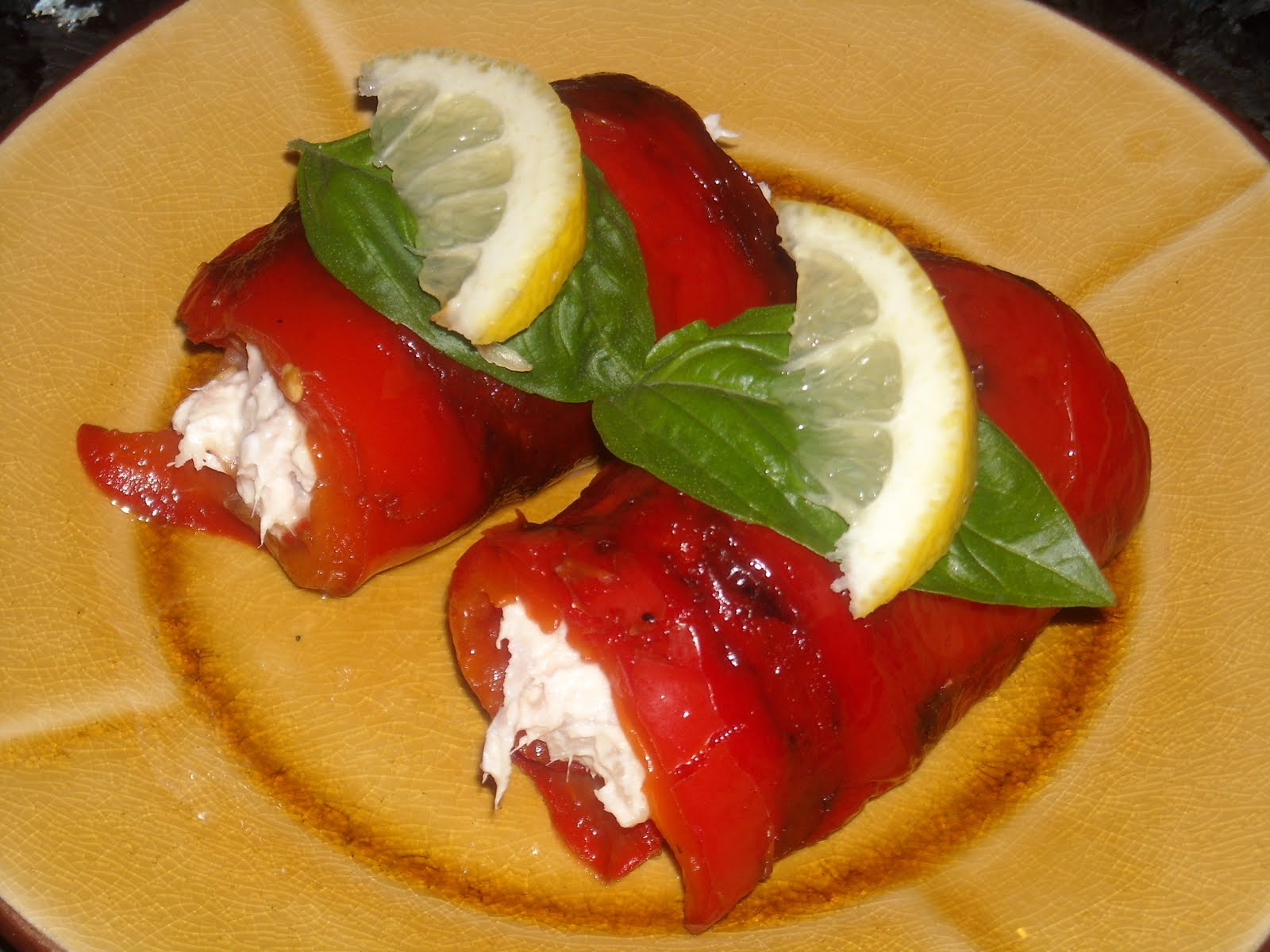 Involtini di peperoni