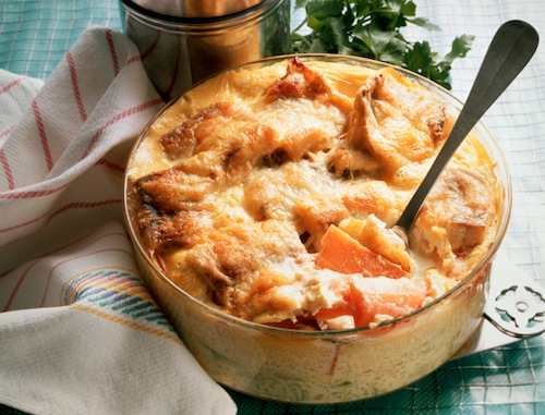 Tortino di baccalà alle patate 