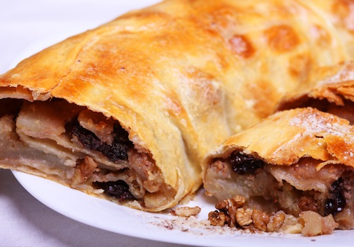 Dolci di fine estate - Strudel di uva nera