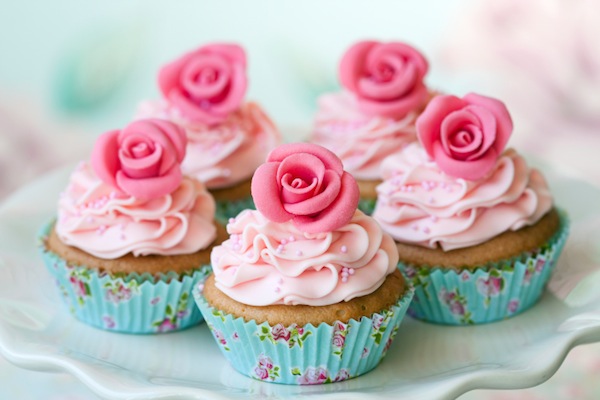 cupcake rosa