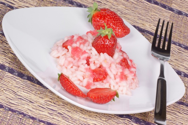 risotto fragole