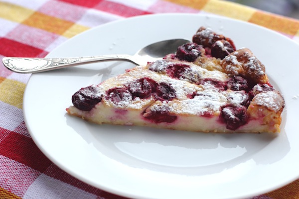 Clafoutis con le albicocche 