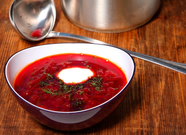 Borscht vegetariano 