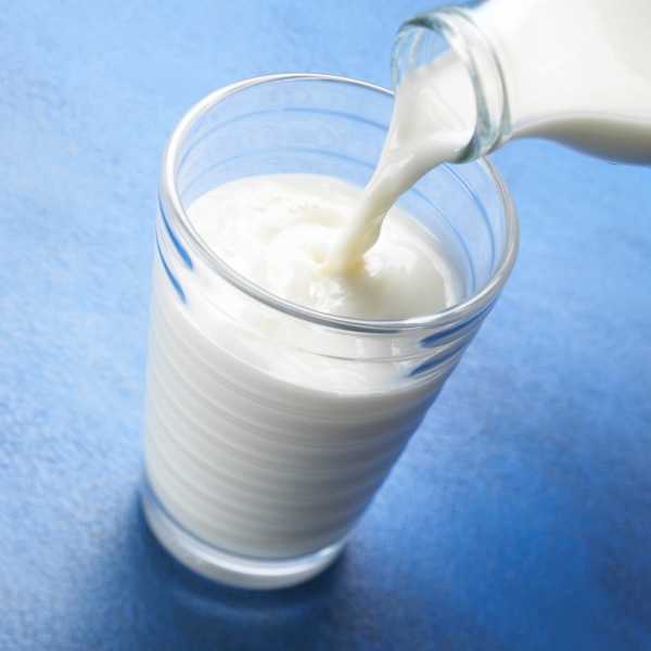 Il fetta al latte fatto in casa come merenda sana