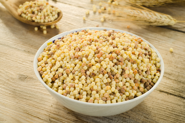 Fregola con le melanzane