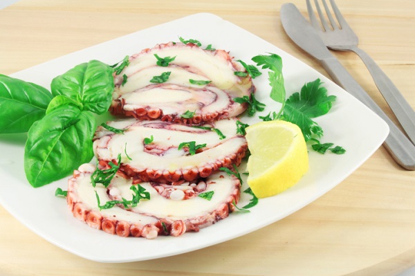 Carpaccio di polpo