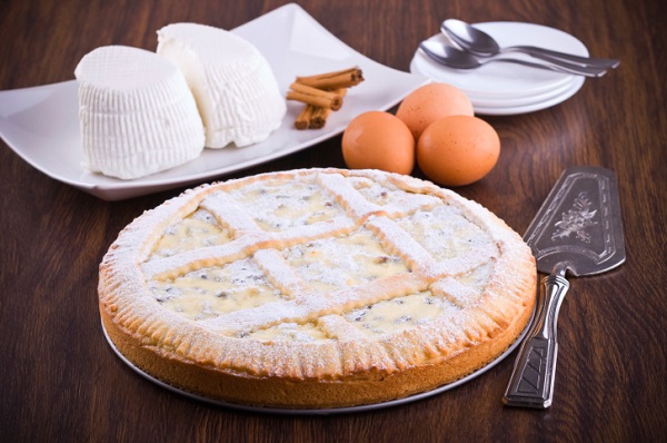 Crostata con ricotta e cioccolato