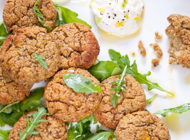 Polpette di zucchine alla cretese dall'EXPO 2015