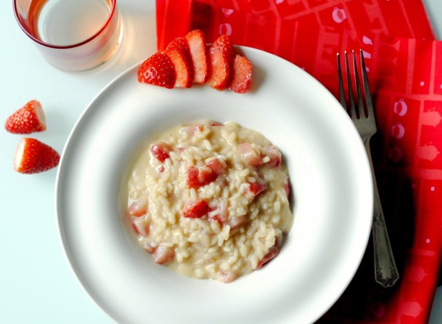 Risotto alle Fragole e Stracchino