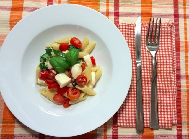 Pasta Italia e il tricolore arriva in tavola