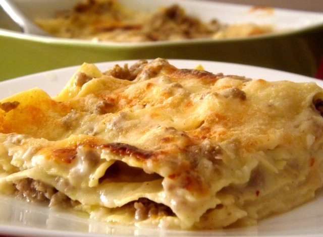 Lasagne in bianco? Si parte dal sedano