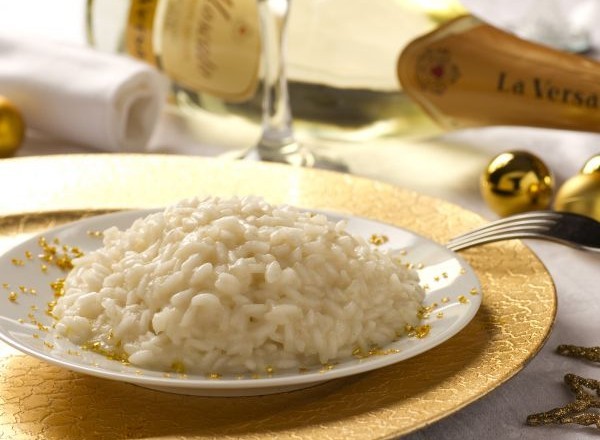 Il risotto allo champagne