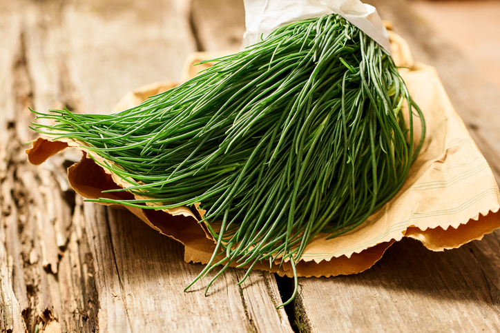 Spaghetti con gli agretti (barba di frate) al limone