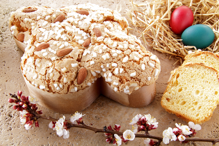 Colomba pasquale fatta in casa, ricetta veloce