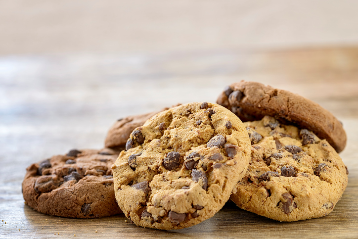 Biscotti con le gocce di cioccolato di Benedetta Parodi