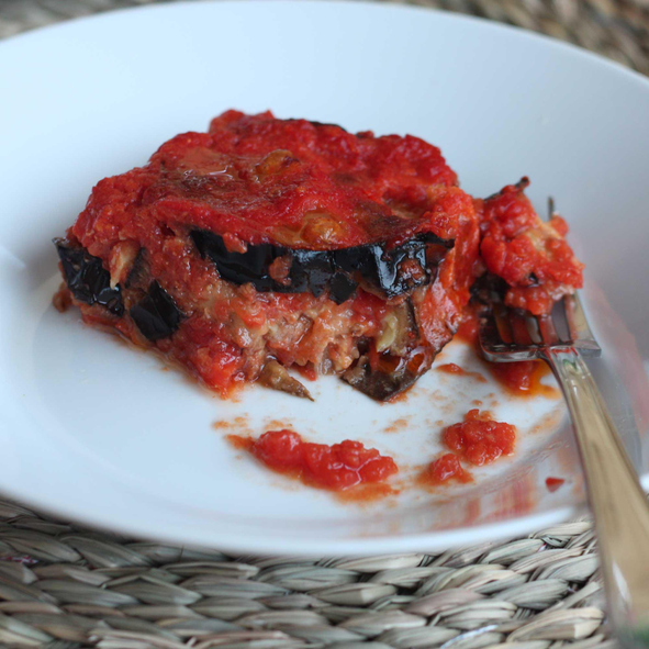 Parmigiana di melanzane al forno light