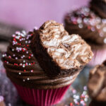 Cupcake di San Valentino al vino rosso